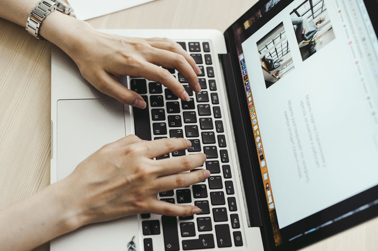 Clean blog layout showing text and bullet points