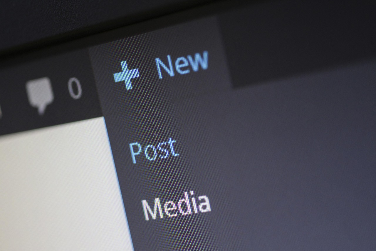 Business owner confidently hitting publish on website blog